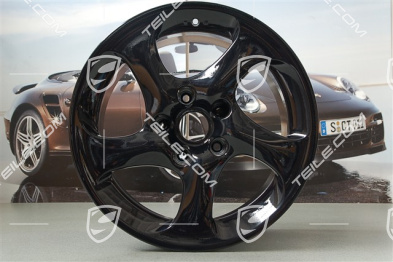18" Felgensatz Turbo Look II, 8J x 18 ET50 + 11J x 18 ET45, schwarz