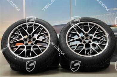 20-inch "RS Spyder Design" winter wheels set, rims 9J x 20 ET26 + 10J x 20 ET19, Pirelli winter tyres 265/45 R20 + 295/40 R20, with TPMS
