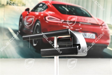 Front seat rail cover, L