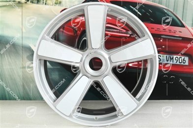 20+21" Felgensatz Sport Classic "911 Turbo 50 Jahre", 9,5J x 20 ET44 + 12J x 21 ET70, in Weiß