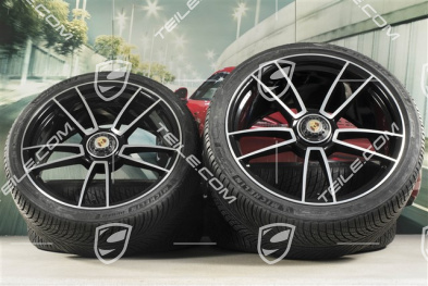20/21-inch Turbo S winter wheel set, central lock wheel rims 8,5J x 20 ET40 + 11J x 21 ET66 + Michelin winter tyres 245/35 R20 + 305/30 R21