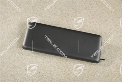 Blende, Lehne, Mitte, Schwarz