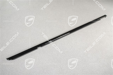 Moulding, aluminium package, black, door front, black, R