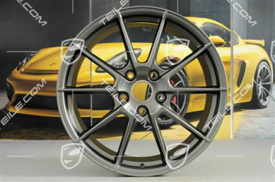 20" Felga "Spyder" / "718 Sport", 8,5J x 20 ET57, platinum satynowy mat