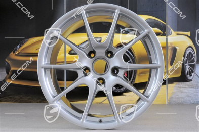 19" Boxster Spyder Felge, silbern, 10J x 19 ET42