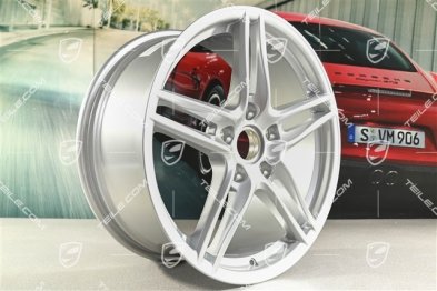 19" Felge Carrera VI, 8,5J x 19 ET50, Brilliantsilber