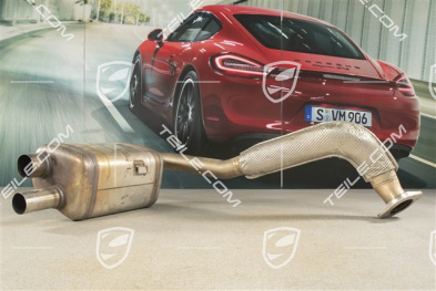 Main exhaust muffler, L