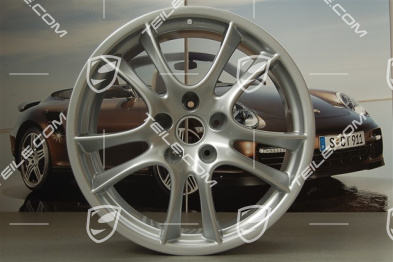 21" Felgensatz, Cayenne Sport / GTS, Felgen 10Jx21 ET50 + 10Jx21 ET50, silbern