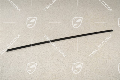 Zierleiste, Aluminium-Paket, schwarz, hinten, R