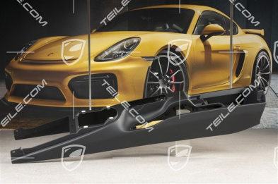 Centre console / tunnel, black, Coupe