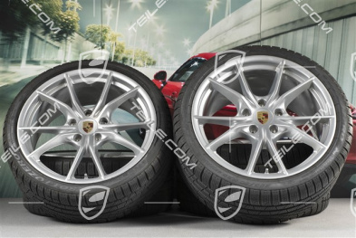 20-inch winter wheels set Carrera S (IV), rims 8,5J x 20 ET49 + 11J x 20 ET78 + Pirelli Sottozero II winter tyres 245/35 R20 + 295/30 R20