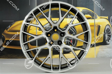 20" Komplet felg RS-Spyder Design, titanium, 9J x 20 ET 26 + 10J x 20 ET19