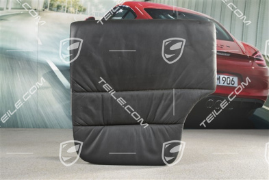 Notsitzkissen, Coupe/Targa, Raffleder, schwarz, R