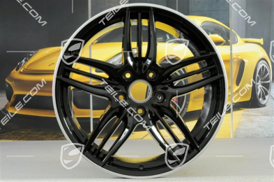 20" Felga, Sport Design, 11J x 20 ET70, ramiona czarny wysoki połysk