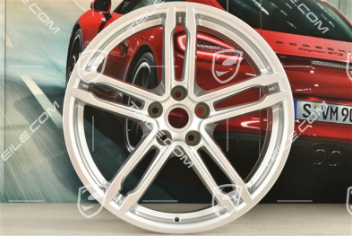 19" Felga, Turbo/Sport Design, 9J x 19 ET21, srebrny
