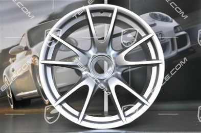 19-inch GT3RS II 4.0 / GT2RS wheel set, silver, front 9J x 19 ET47+ rear 12J x 19 ET48