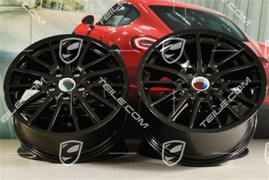 19" Komplet felg Sport Design, czarne, felgi 8J x 19 ET57 + 9,5J x 19 ET46