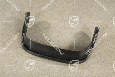 Tail pipe cover trim, Black matte