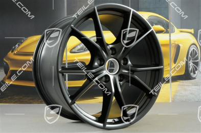 20" Felga Carrera S (IV), 11J x 20 ET78, do 991.2 C2/C2S / do zimowych opon, czarny satynowy mat
