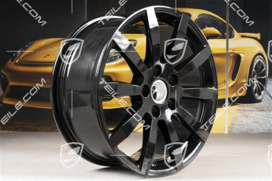 19" Cayenne S Felge, 8,5J x 19 ET47, schwarz hochglanz