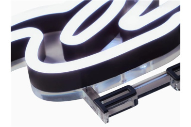 Carrera illuminated lettering, Limited to 911 units, 1400 mm x 210 mm x 41 mm