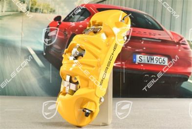718 Spyder / Spyder RS, Zacisk przedni PCCB / hamulce ceramiczne, żółty, L