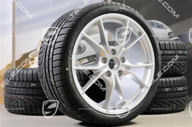 20-inch winter wheels set Carrera S (IV), rims 8,5J x 20 ET49 + 11J x 20 ET56 + Pirelli Sottozero II winter tyres 245/35 R20 + 295/30 R20