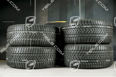20" koła zimowe Cayenne COUPE Sport, komplet, felgi 9J x 20 ET50 + 10,5J x 20 ET55 + opony zimowe Pirelli 275/45 R20 + 305/40 R20, z czujnikami ciśnienia