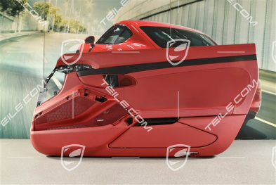 Turverkleidung, Leder, Bose, Bordeauxrot, R