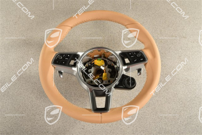 Multifunktionslenkrad, PDK, Sport Chrono Plus, Luxorbeige