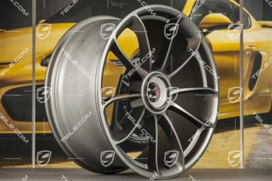 20-inch wheel GT3RS, with GT3RS logo, 9,5J x 20 ET50, Platinum satin-matt