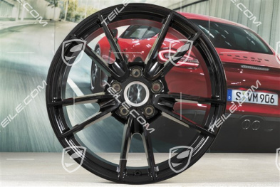 20" Felga Carrera, 11J x 20 ET66, do kół zimowych, czarny wysoki połysk