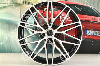 21" Felgensatz RS Spyder Design, 11J x 21 ET49 + 9,5J x 21 ET46, schwarz hochglanz