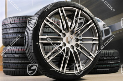 20-inch Turbo III summer wheel set, 8,5J x 20 ET51 + 11J x 20 ET70, tyres 245/35 ZR20 + 295/30 ZR20, with TPM