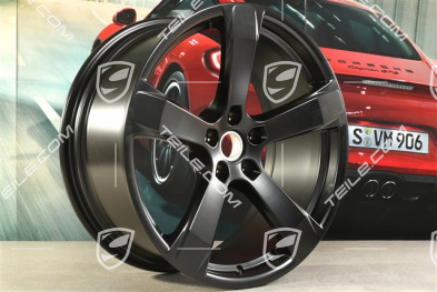 20" Felge "Macan Sport" 9J x 20 ET26, in schwarz seidenmatt