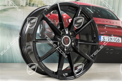 20" Felga Carrera S, 8,5J x 20 ET53, czarny wysoki połysk