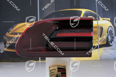 Rear light set, black-red (4 pcs), L+R