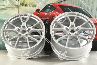 20-inch Cayenne S wheel rim set, 10,5J x 20 ET64 + 9J x 20 ET50