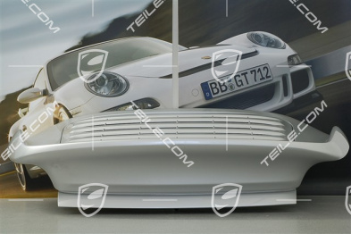 Turbo rear spoiler, incl. rear bonnet (engine lid), set incl. grille and all attachment parts