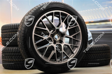 20-inch "RS Spyder Design" winter wheels set, rims 9J x 20 ET26 + 10J x 20 ET19, Pirelli winter tyres 265/45 R20 + 295/40 R20, with TPMS
