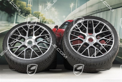 GT3 20" winter wheels  "Turbo S" central locking, 9J x 20 ET51 + 11J x 20 ET59 + NEW Michelin winter tyres 245/35 R20+295/30 R20, TPMS.