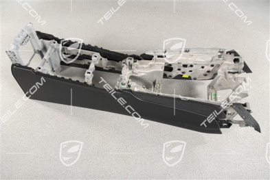 Centre console / tunnel, black