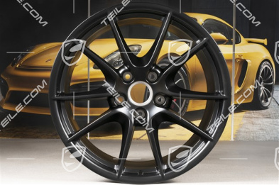20-inch Carrera S III wheel, 11J x 20 ET70, black satin-matt