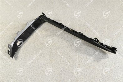 Disc / cover, retaining frame, Upper, Black, Sport Design, L