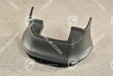 Centre console trim cover, Black