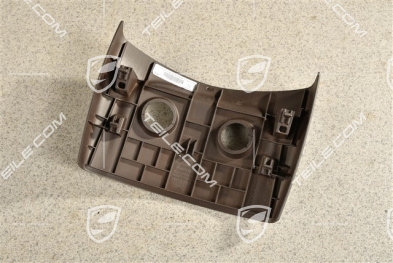 Blende mittelkonsole, hinten, mit 2x 12v Steckdose, Espresso