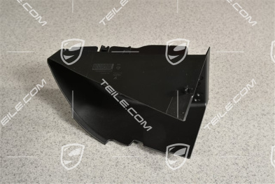 Turbo, Air duct / guide, Black, L