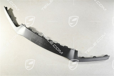 Spyder RS, Front bumper spoiler / Lip, Satin Black