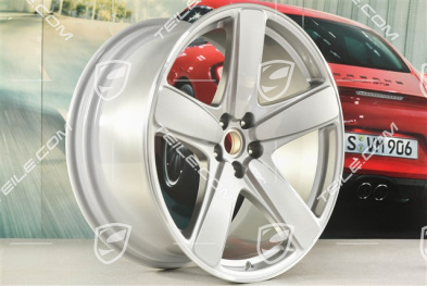 21-inch wheel rim "Sport Classic", 10J x 21 ET 19, silver metallic