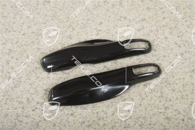 Schlüsselkappe, lackiert, tiefschwarz-metallic